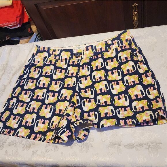 Crown & IVY Elephant 4 pocket Shorts size 4 - Picture 1 of 8